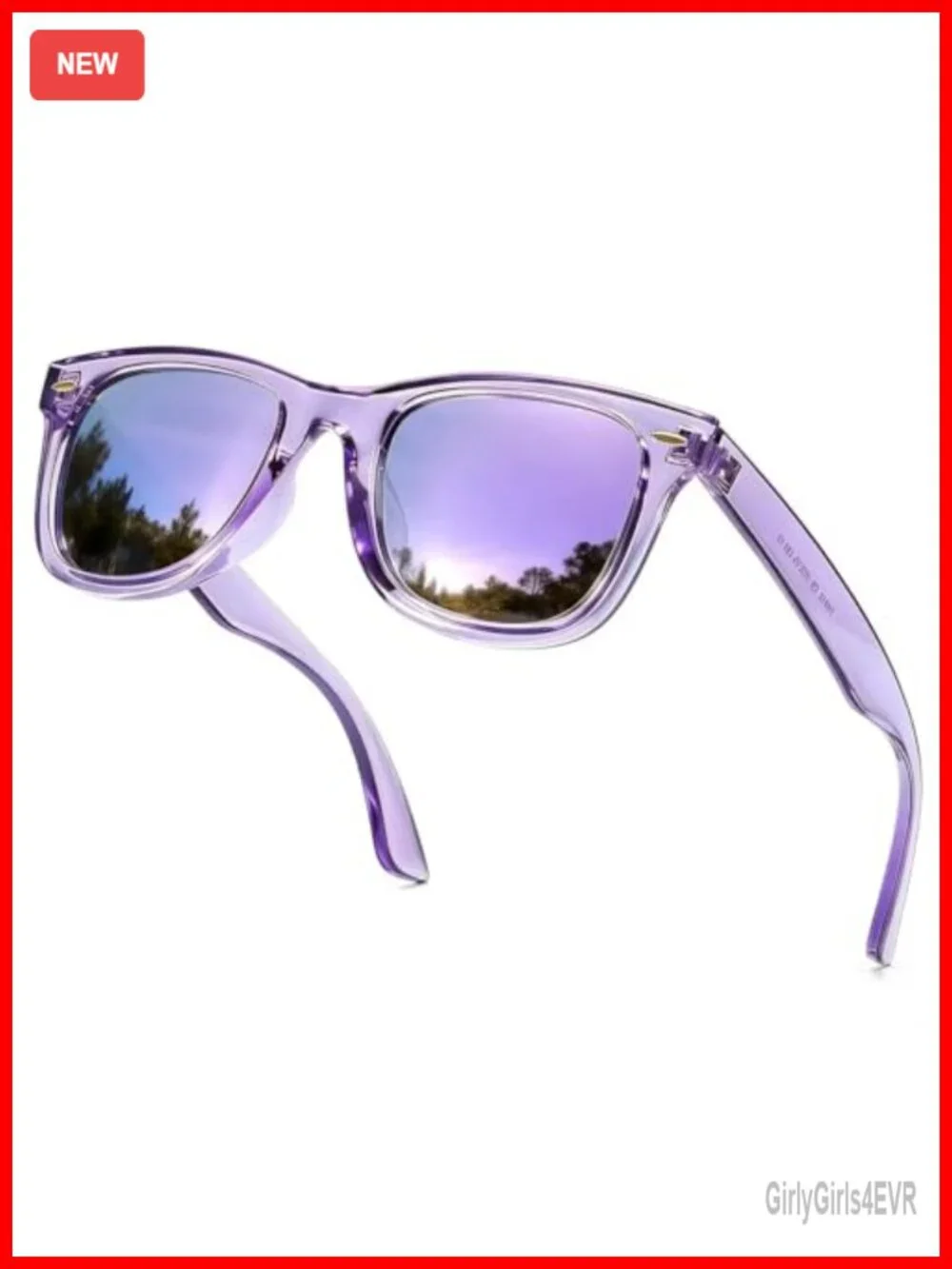 Polarized Sunglasses UV400 Mirror Square Unisex Driving Fishing